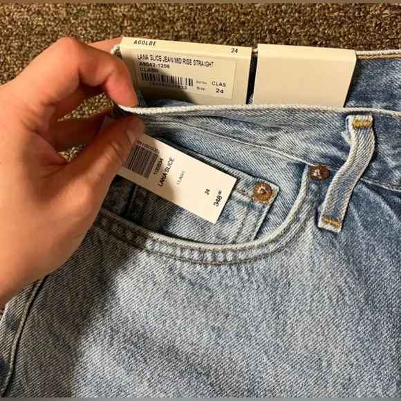 Agolde jeans NWT price at 348$ - Picture 8 of 10